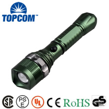 3 Watt Powerful XPE LED Zoomable Rechargeable Torch Flashlight